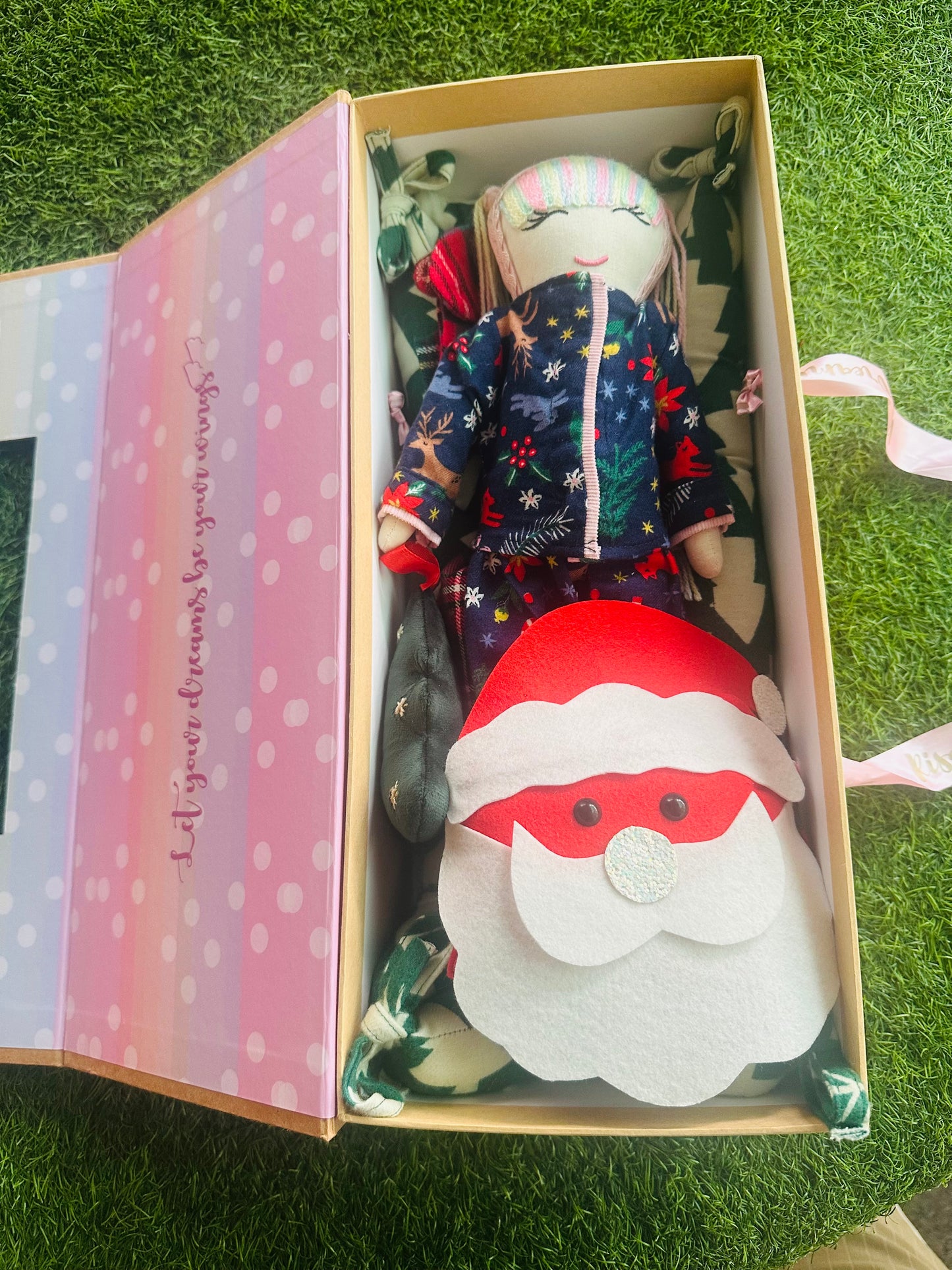 Christmas Pyjama Party Doll Set