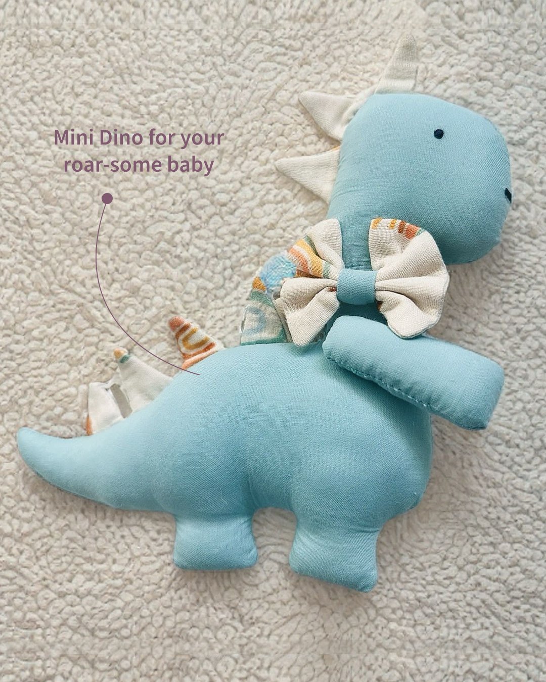 Boho Rainbow Romper With Dino RISA DREAMWORLD