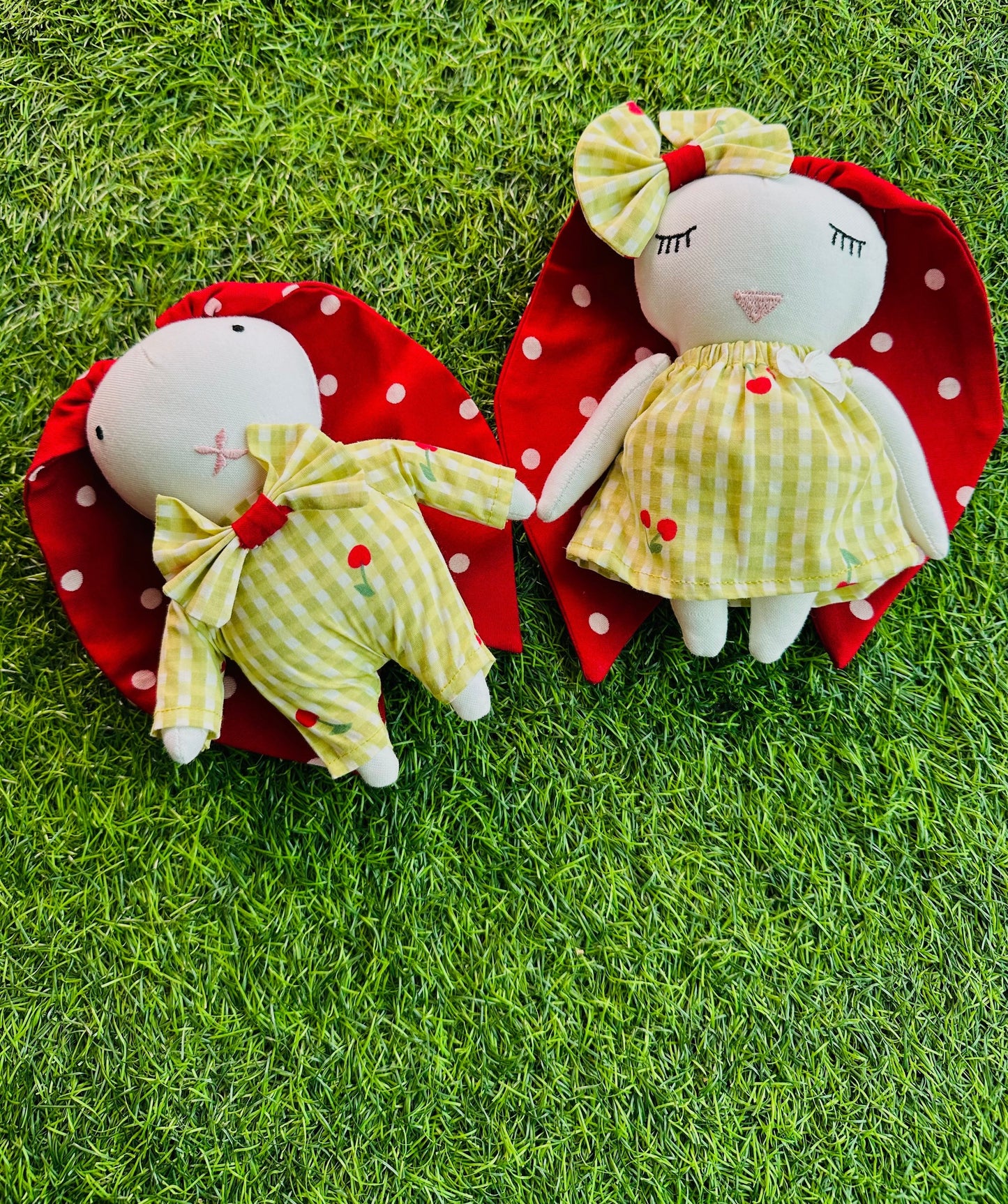 Bunny Pair Doll Play Set RISA DREAMWORLD