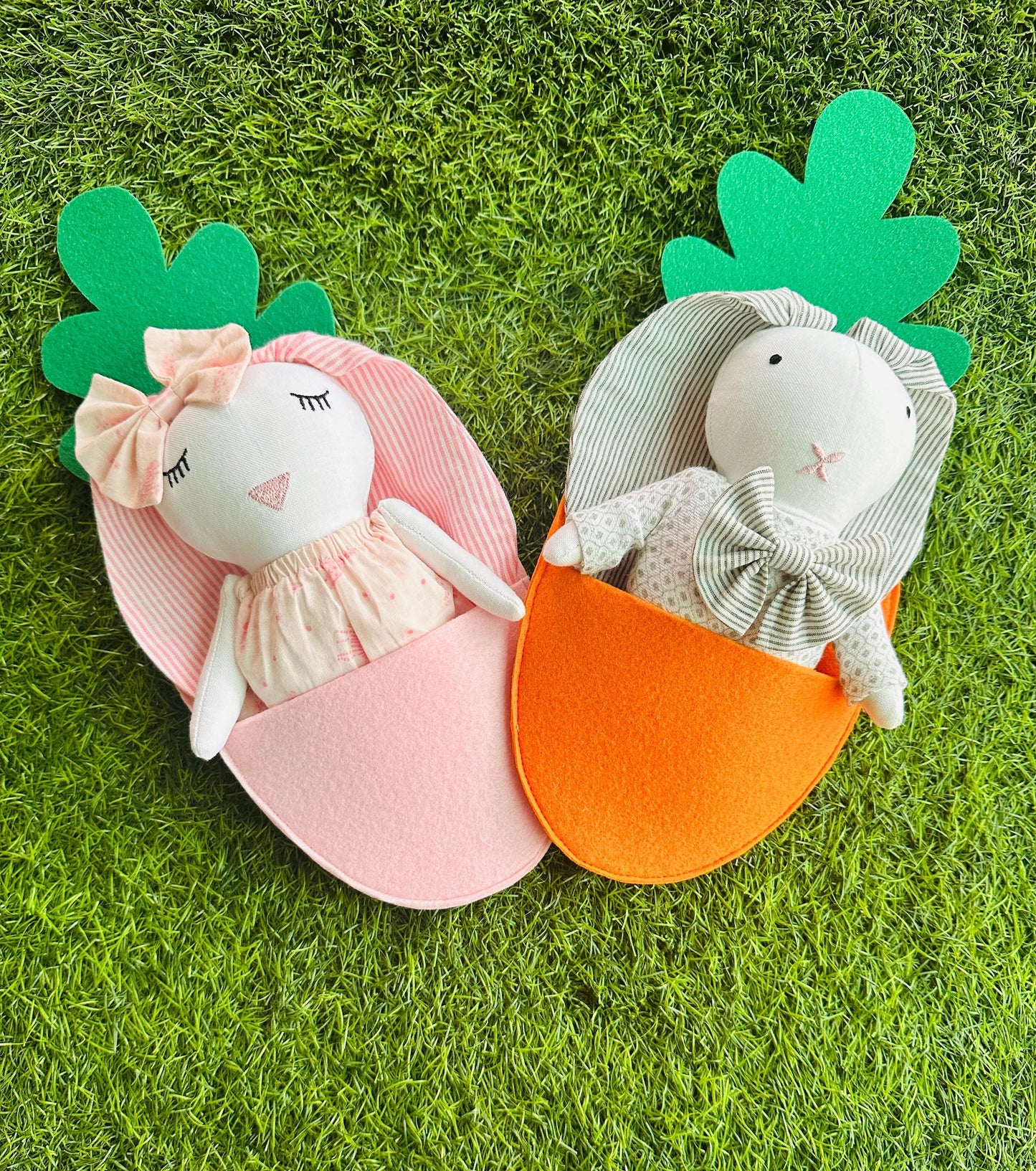 Bunny Pair Doll Play Set RISA DREAMWORLD