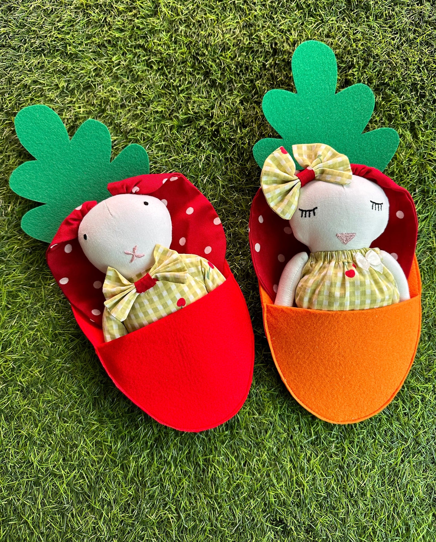 Bunny Pair Doll Play Set RISA DREAMWORLD