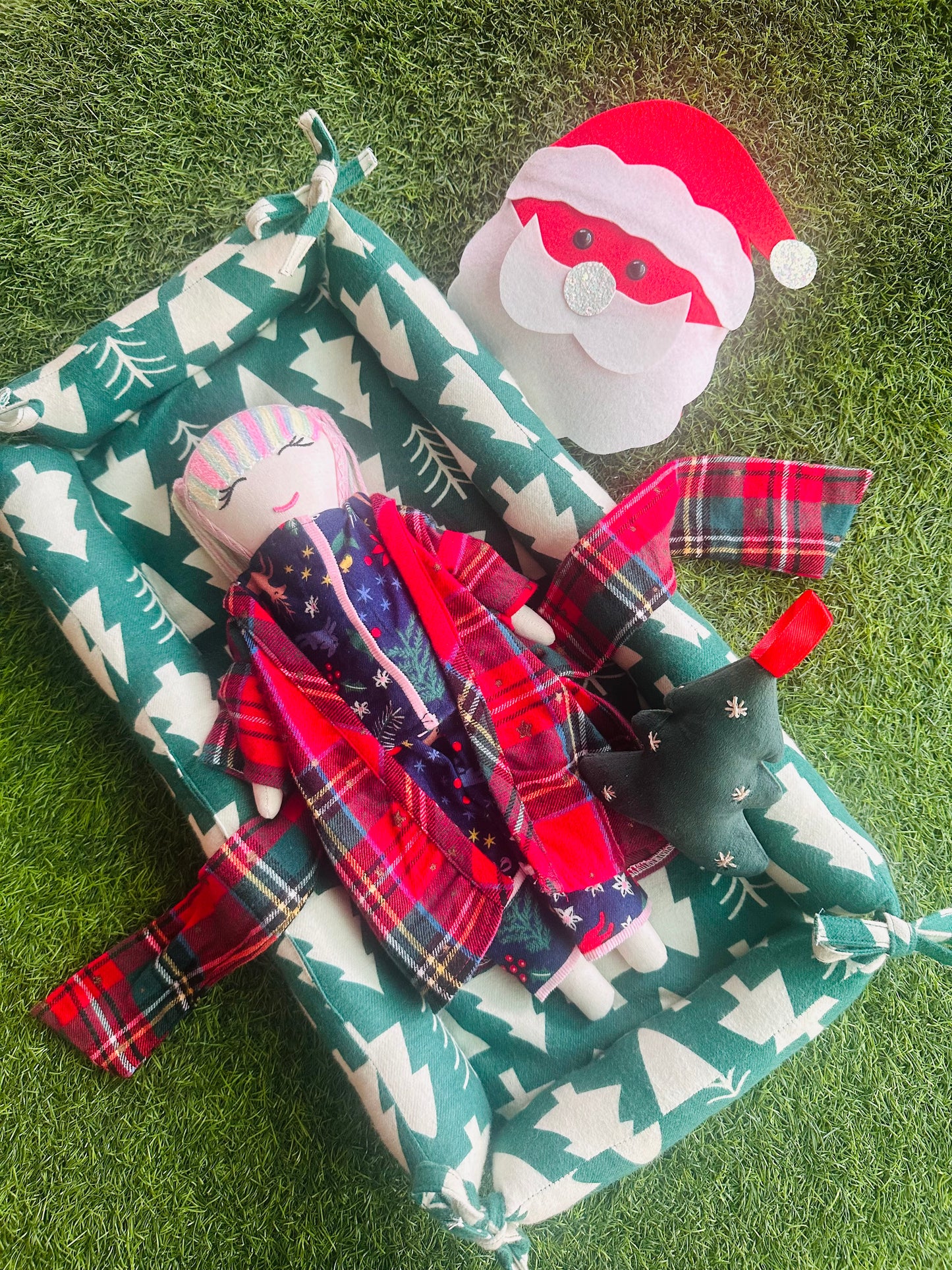 Christmas Pyjama Party Doll Set