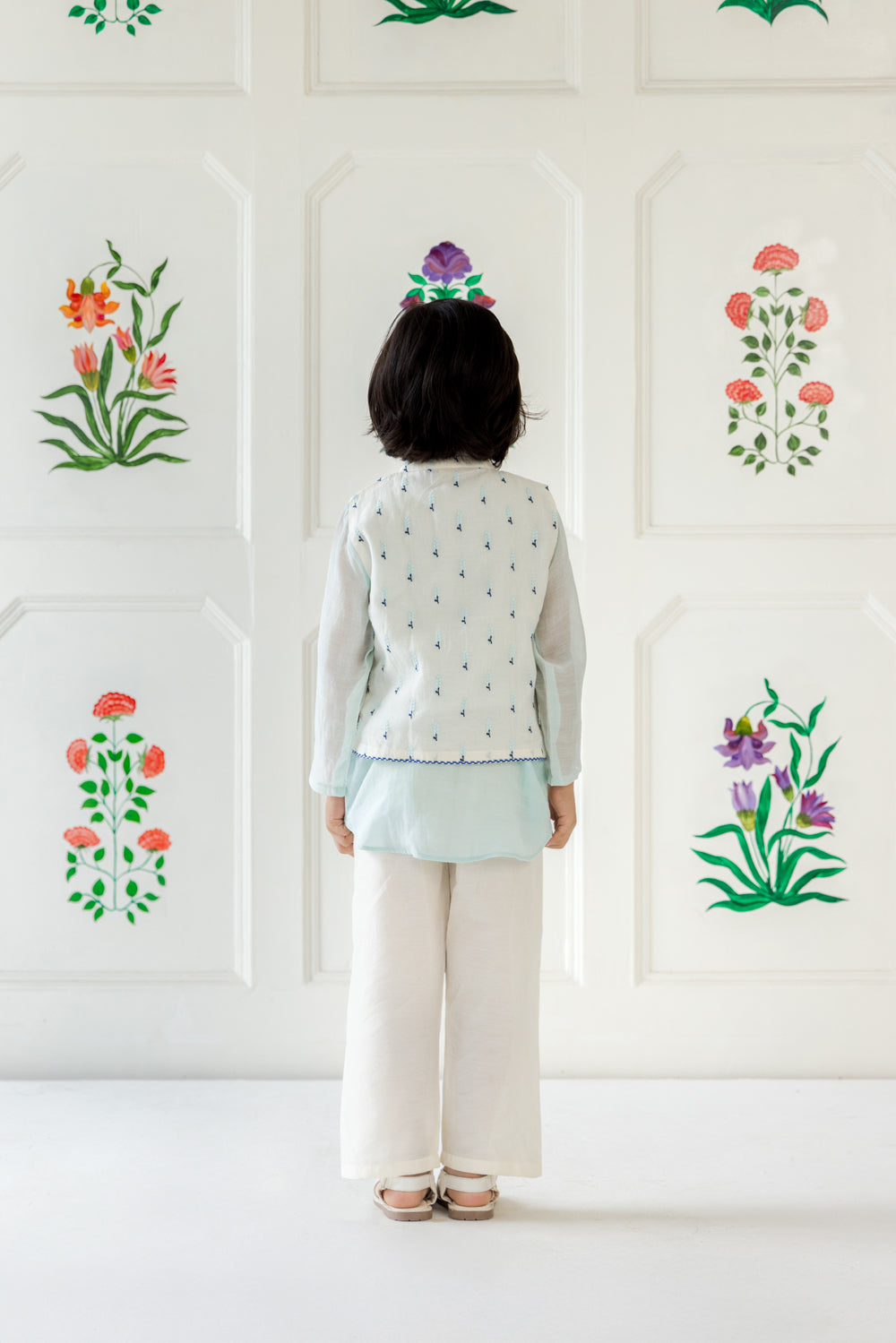 The 3-Pc-Blue Kurta Set
