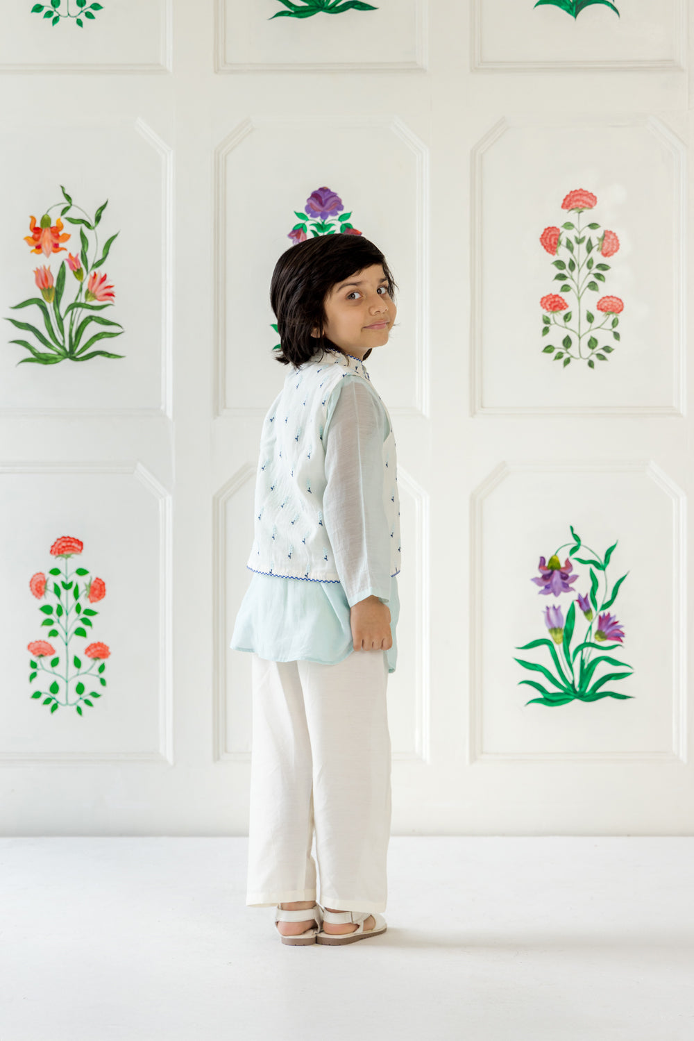 The 3-Pc-Blue Kurta Set