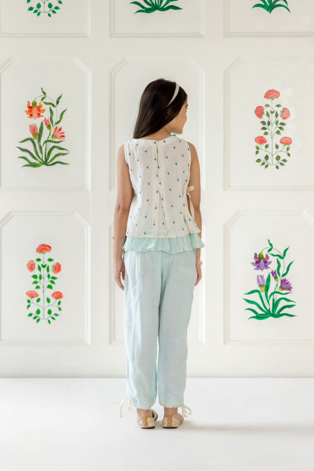 Rasbhari Set - Light Blue