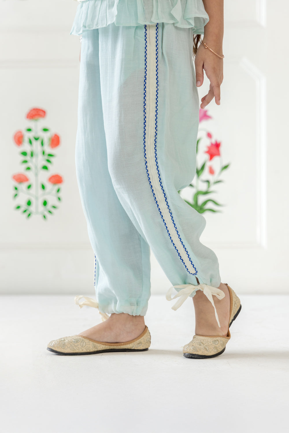 Rasbhari Set - Light Blue