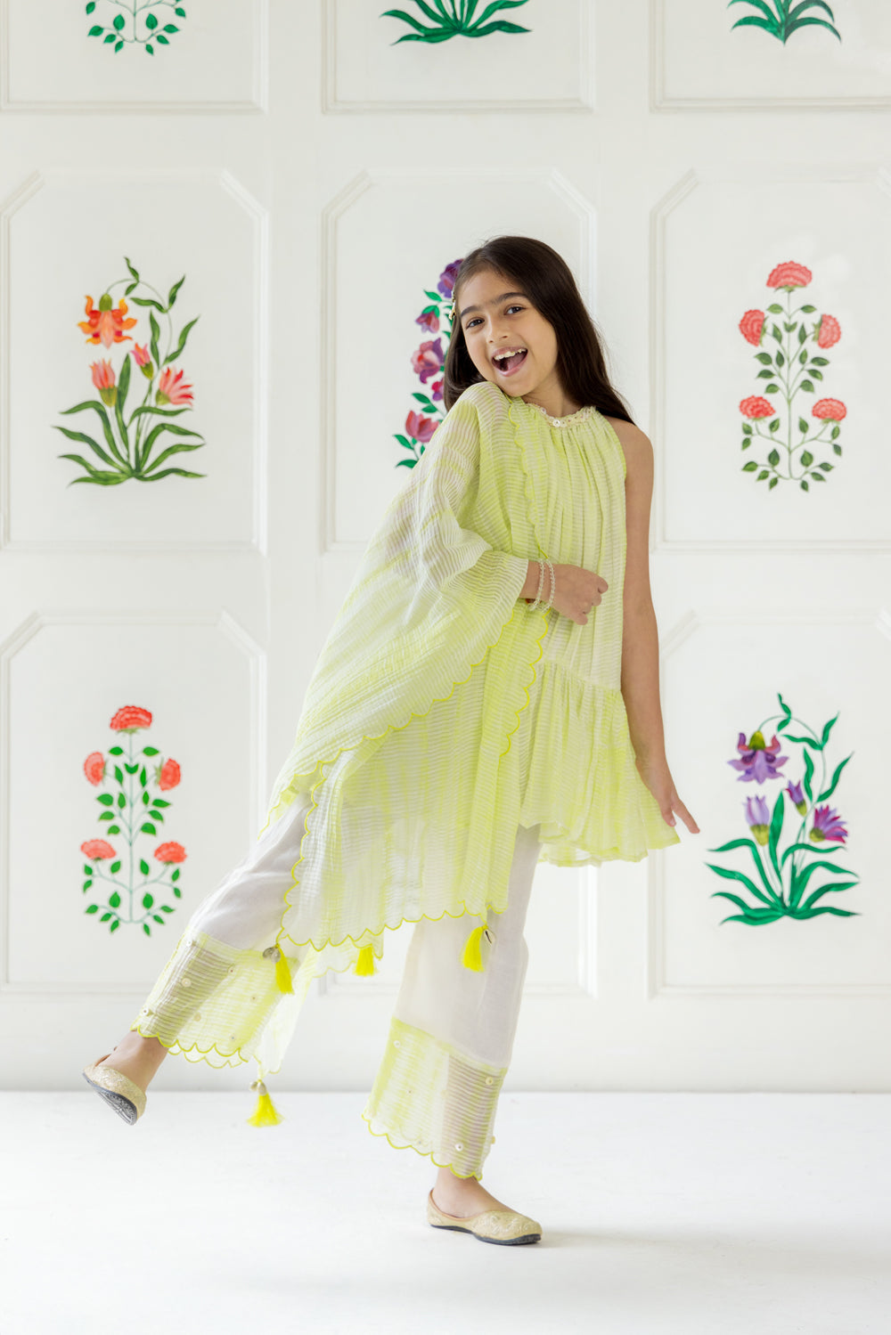 Lime Mist Suit Set