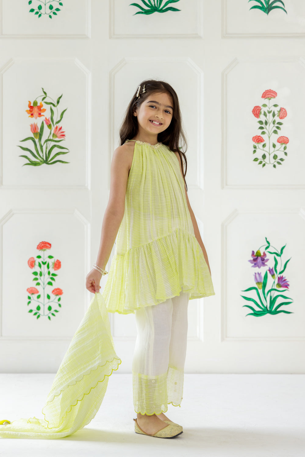 Lime Mist Suit Set