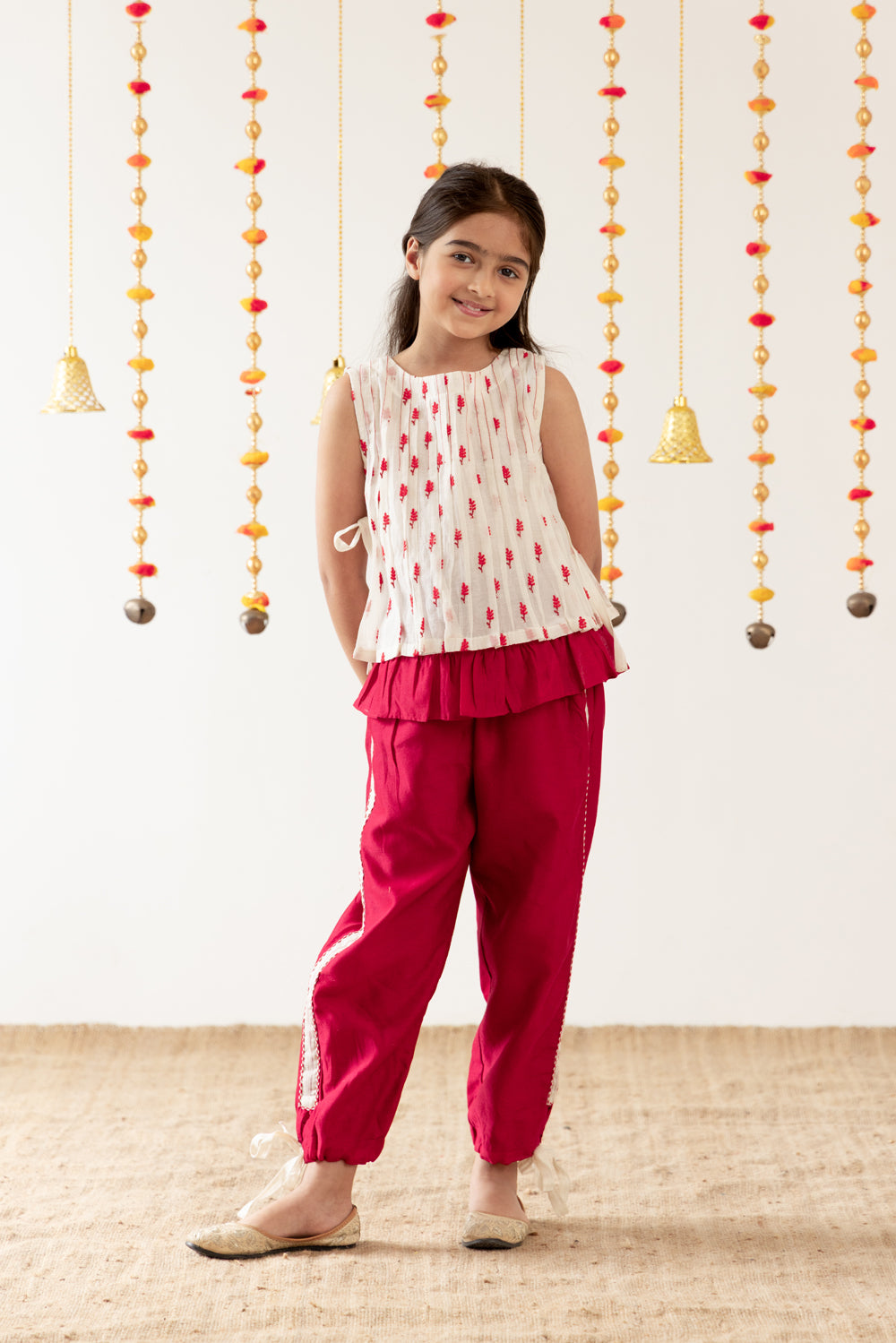 Rasbhari Set - Red