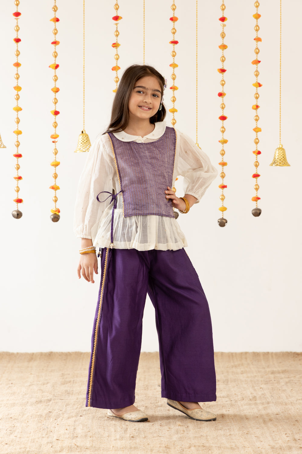 Regal Coord Set - Purple
