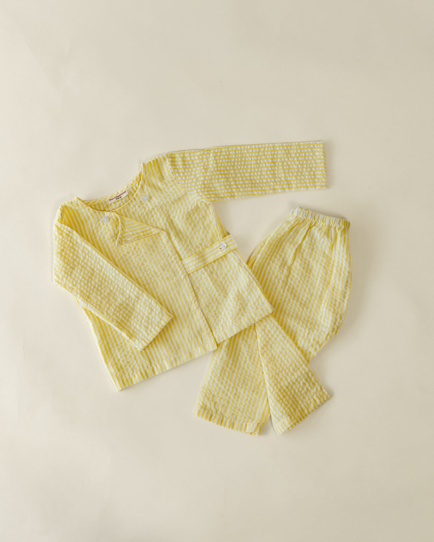 Lemon Stripes Unisex Set