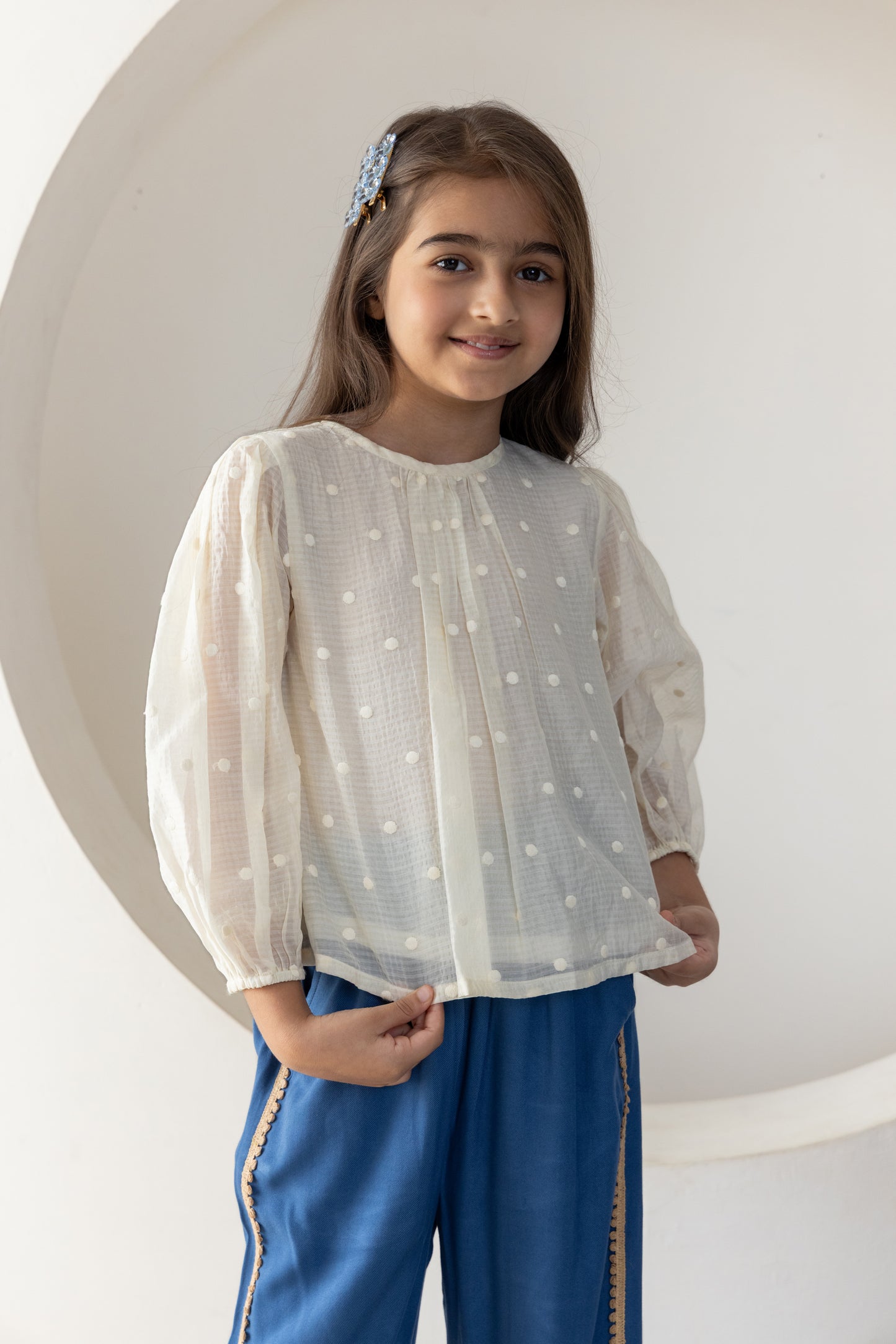 Blue Palms Waistcoat Co-ord Set