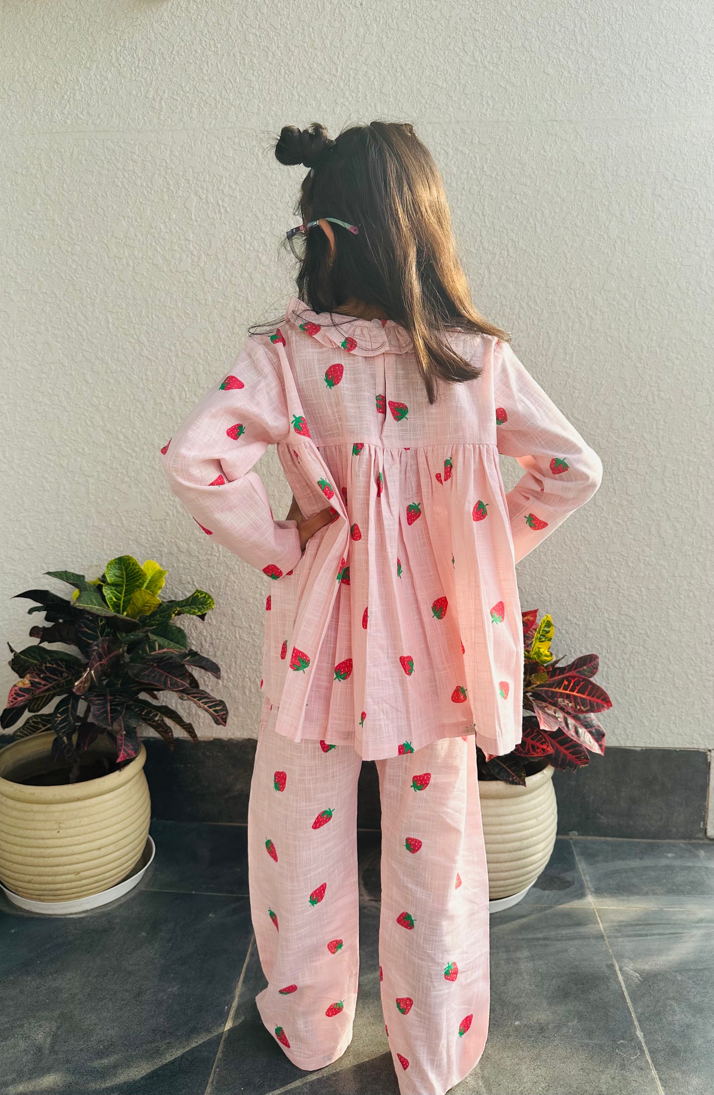 The ‘Berry Special’ Loungewear Set With Matching Bunny Doll
