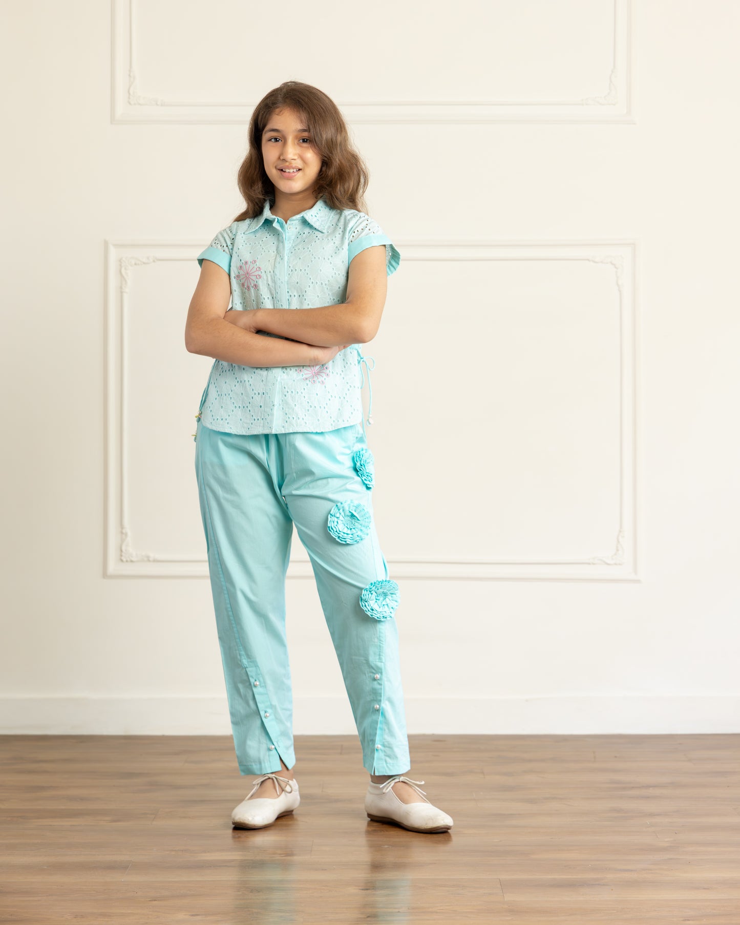 Sea Blue Pants