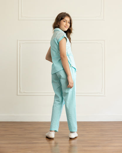 Sea Blue Pants