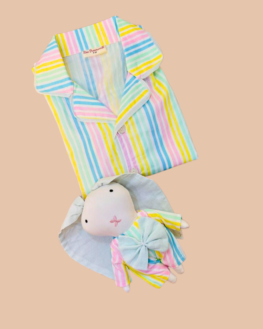 Rainbow Stripes Set For Boys