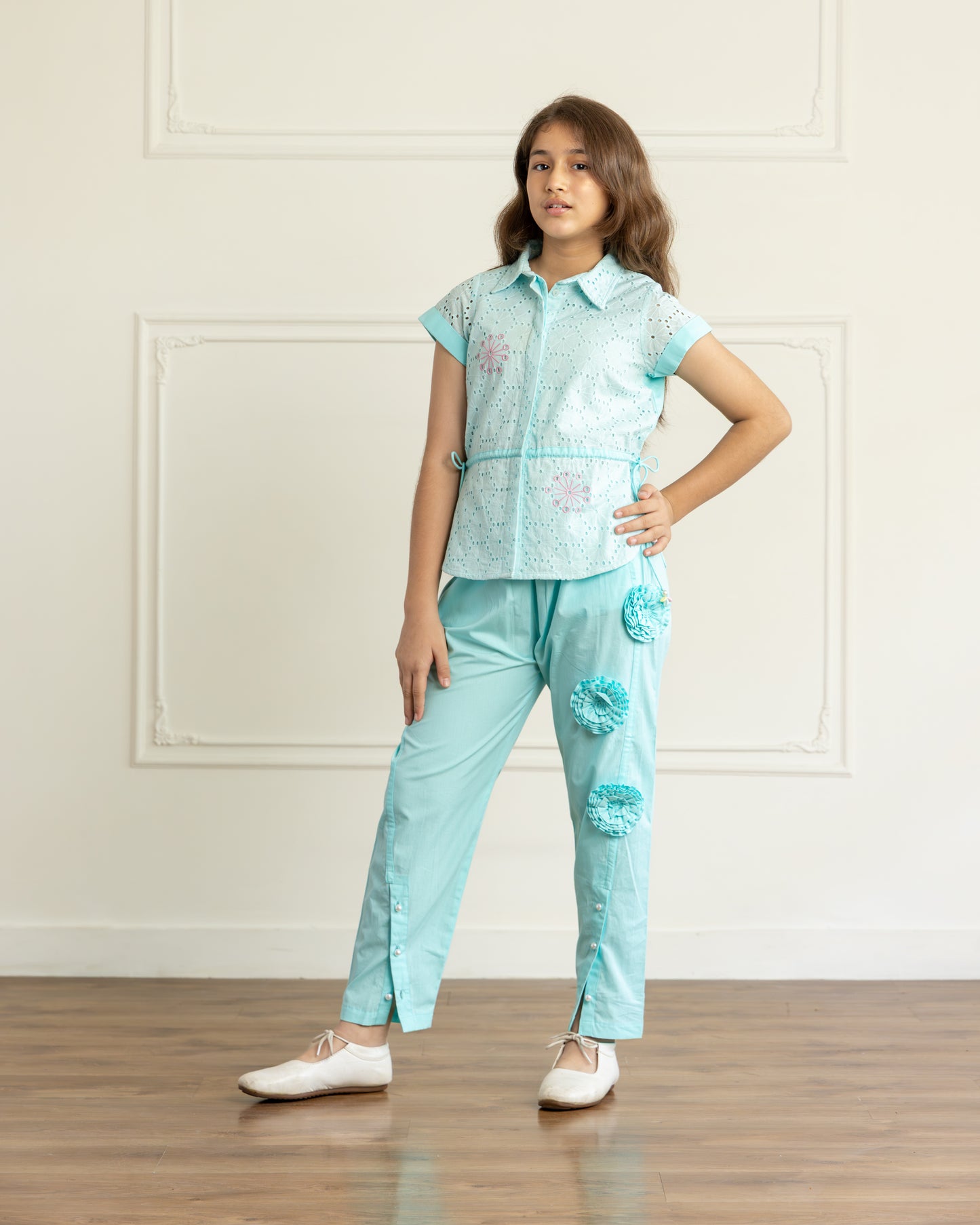 Sea Blue Pants