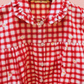 Daisy Red Gingham Set