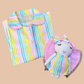 Rainbow Stripes Set For Girls