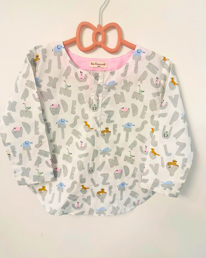 The Alphabet Print Set (Girl)