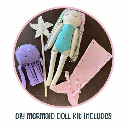 DIY Mermaid Doll Kit RISA DREAMWORLD