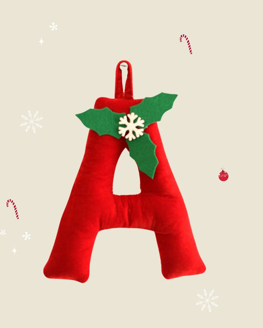 Letter Ornament- Christmas Decor