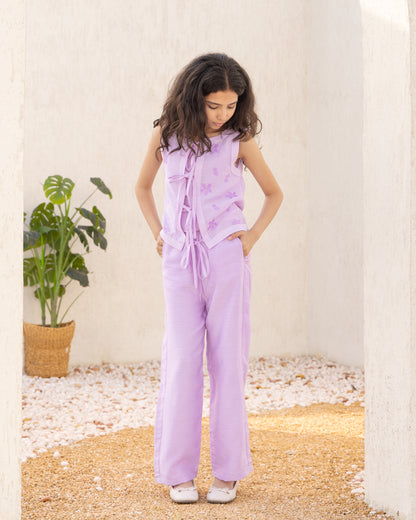 Lavender Tatami Trouser