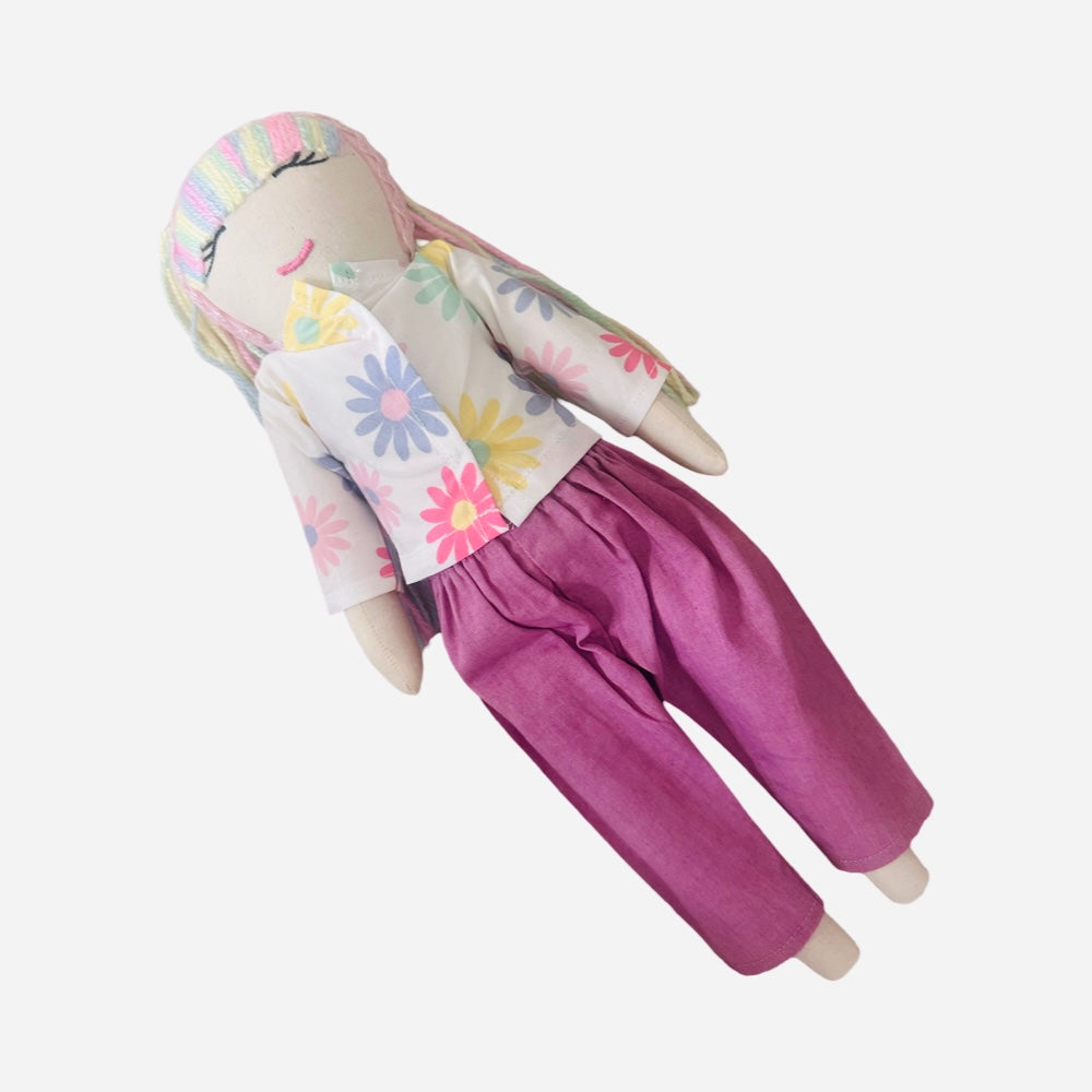 The Floral Set With Matching Doll