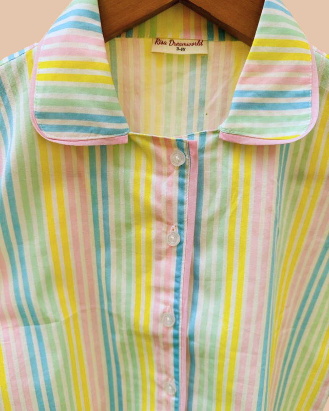 Rainbow Stripes Set For Girls