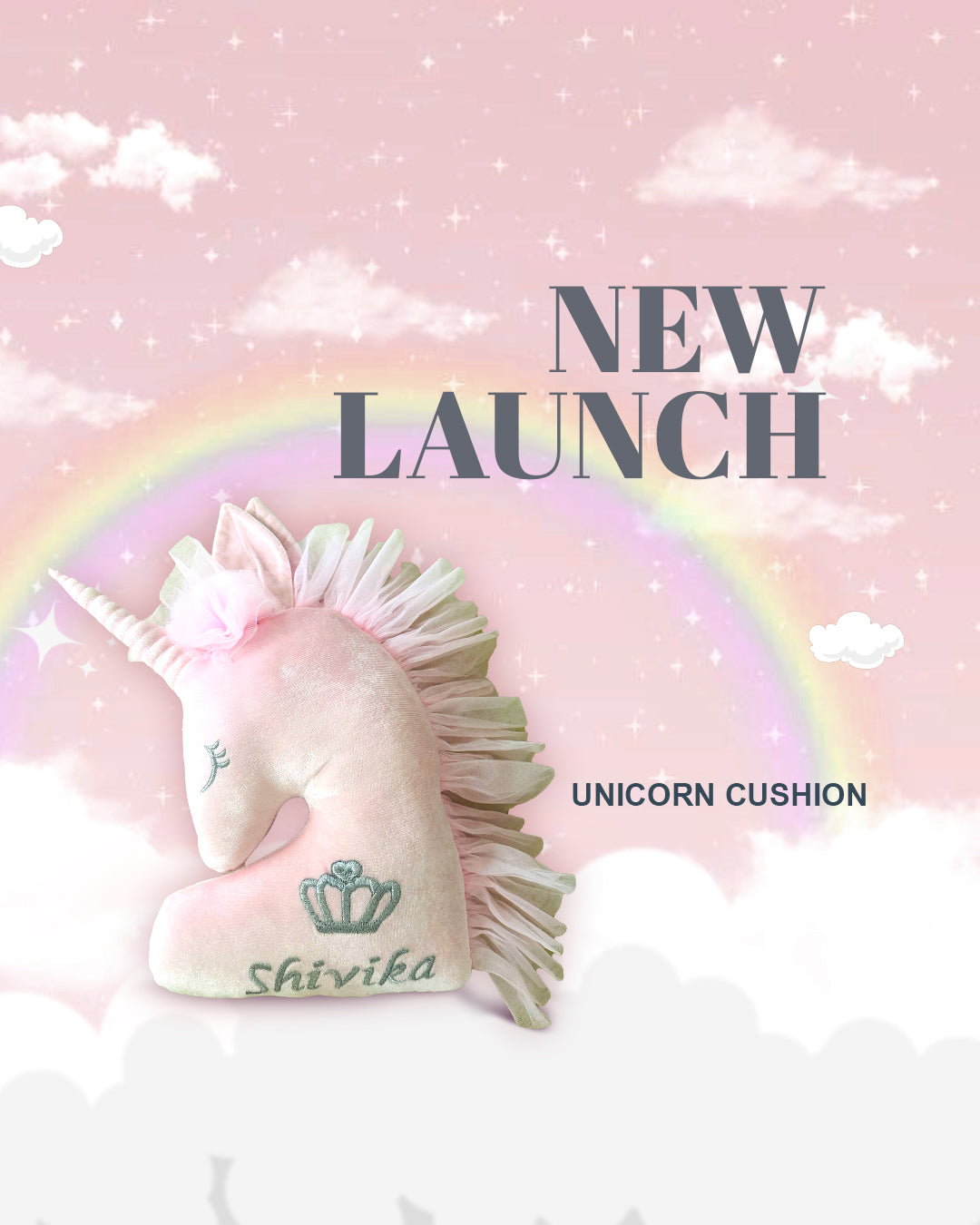 Magical Unicorn Cushion