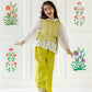 Regal Coord Set - Earthy Lime Green