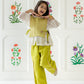 Regal Coord Set - Earthy Lime Green