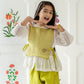 Regal Coord Set - Earthy Lime Green