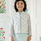 The 3-Pc-Blue Kurta Set