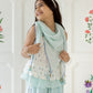 Rasbhari Set - Light Blue