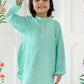 Mint Aqua Kurta Set
