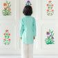Mint Aqua Kurta Set