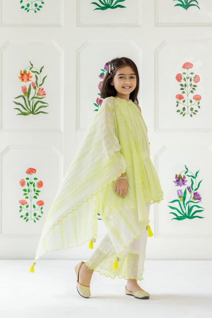 Lime Mist Suit Set