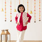 The Red 3-Pc-Kurta Set