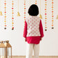 The Red 3-Pc-Kurta Set