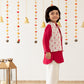 The Red 3-Pc-Kurta Set