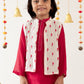 The Red 3-Pc-Kurta Set