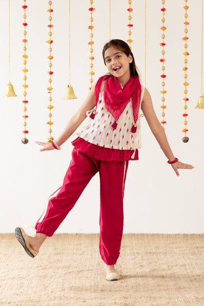 Rasbhari Set - Red
