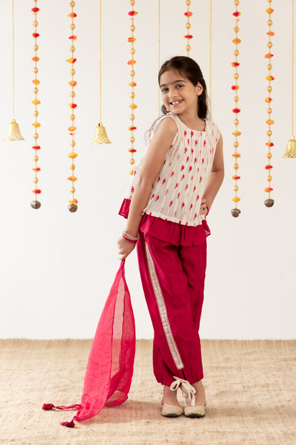 Rasbhari Set - Red