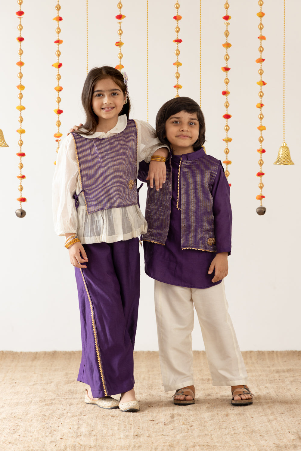 Regal Coord Set - Purple