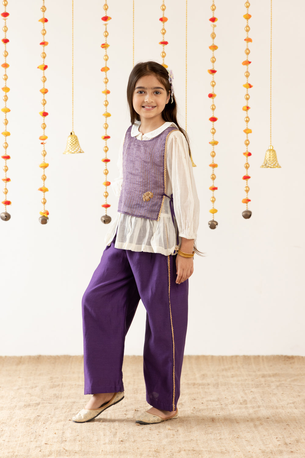 Regal Coord Set - Purple