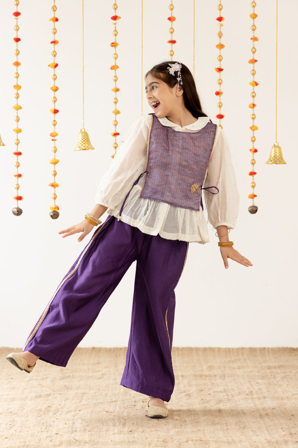 Regal Coord Set - Purple