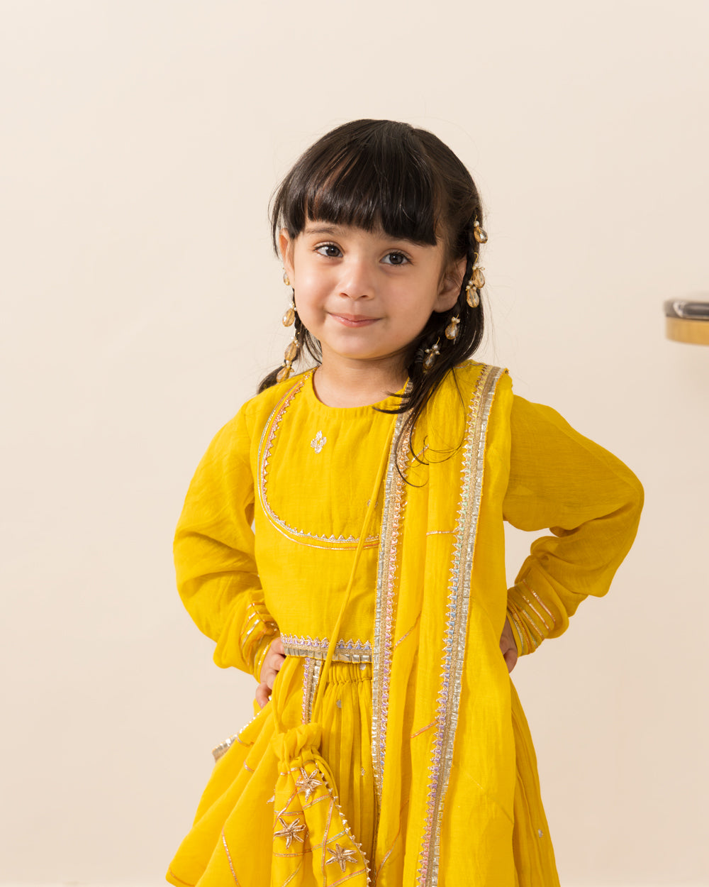 Ruhaani Yellow Lehenga Set
