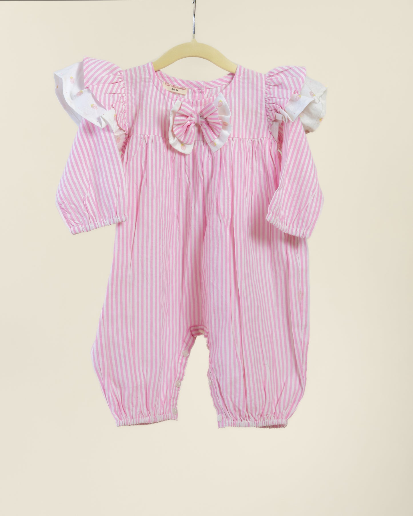 Baby Pink Jumpsuit (3-Pc-Set)