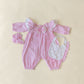 Baby Pink Jumpsuit (3-Pc-Set)